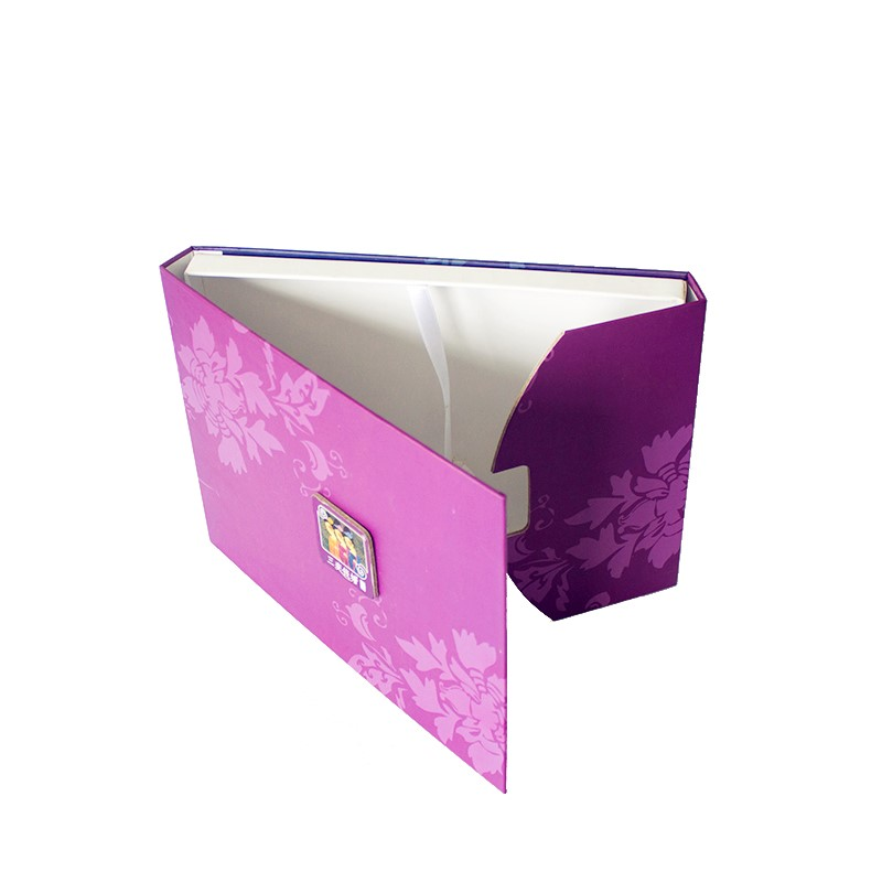 Wallet Type Purple Paper Member Card 