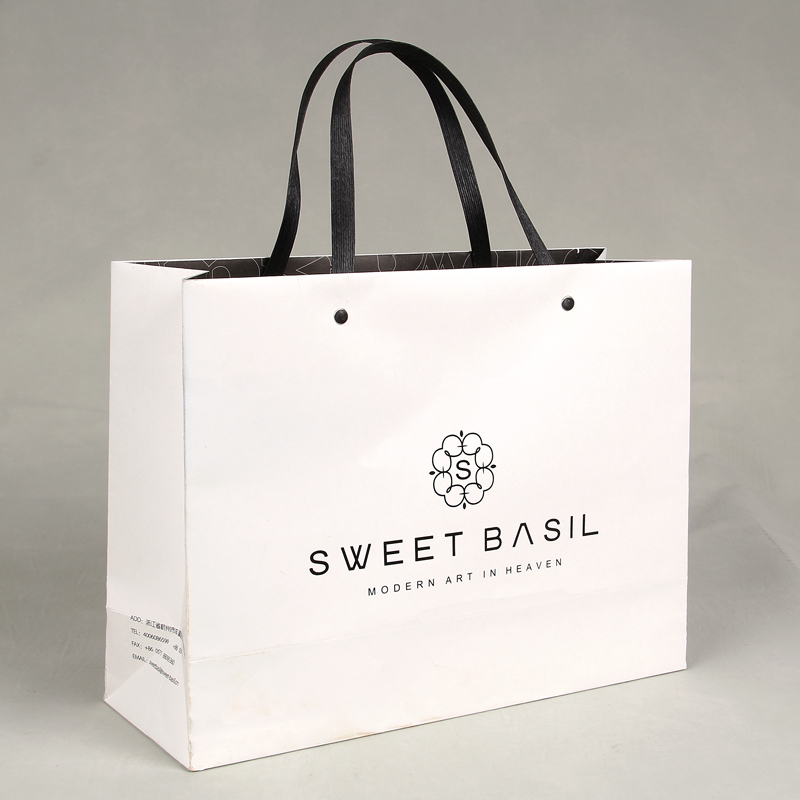 Free Sample Custom Specialty Paper Handbag For Shopping