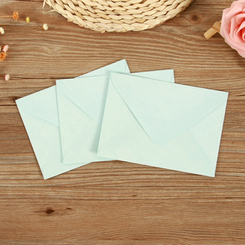 Custom candy color envelope, greeting card color blank envelope, color double offset paper can be printed with customized