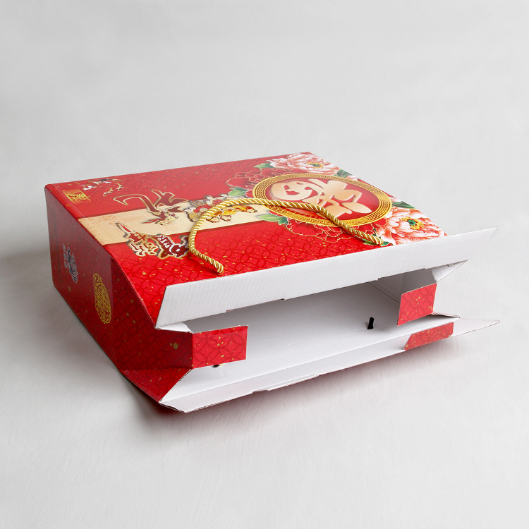 China Enterprise Custom Vellum Paper Packaging Box For Traditional Festival Foods And Gifts 