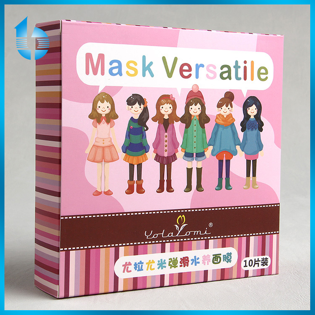 Hot Sale Embossed Printed Cosmetic Box Paper Packaging Boxes