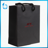 Printing High Grade Logo Bronzing Black Packaging Paper Bag For Gifts