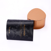 High End Customized Luxury Black Art Paper Packaging Rigid Round Tube Gift Box