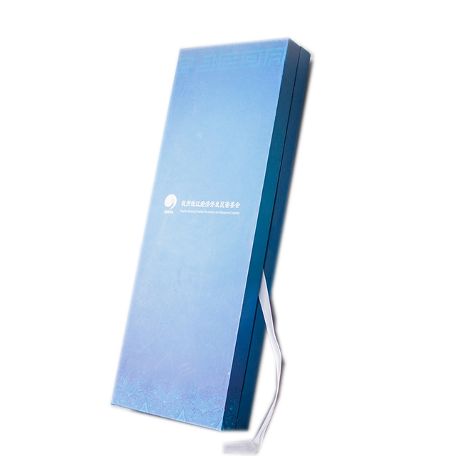 Custom Luxury Top And Bottom Gradient Color Gift Paper Packaging Boxes