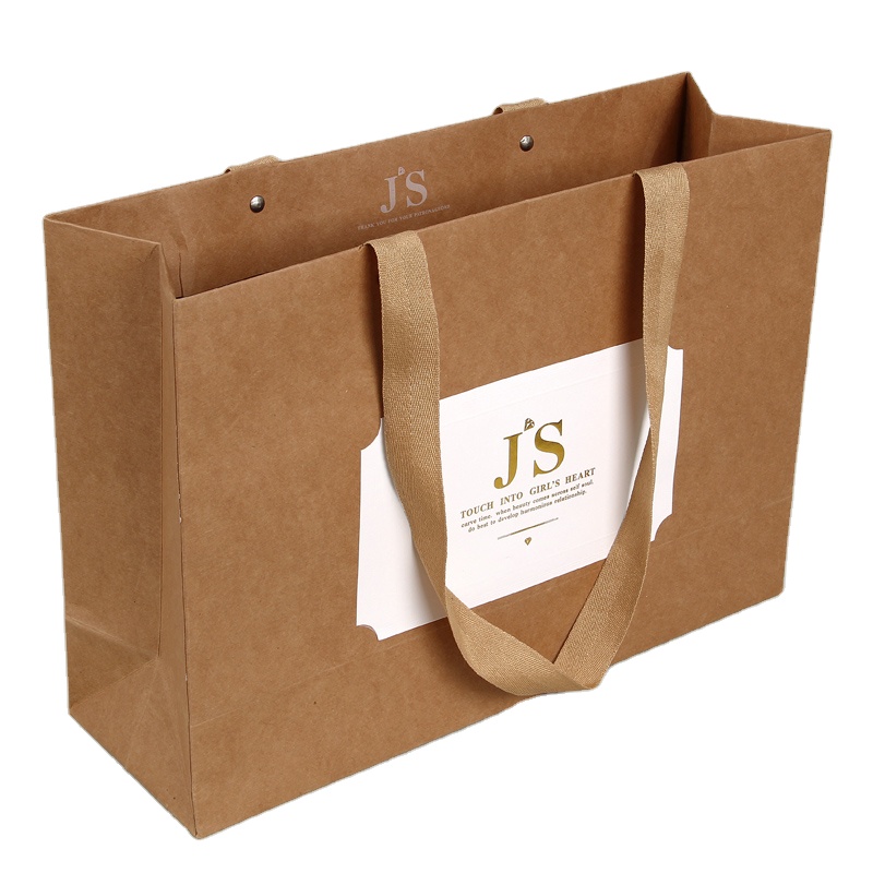 Customized Wholesale Printed Fine Shopping Handbags For Wool Garments
