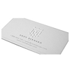 2021 Custom Luxury Cotton Paper Blinding Emboss Art Process Business card