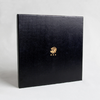 China Printing Factory Make Black Packaging Box With Gold Printed For Women's High Grade Necklace 
