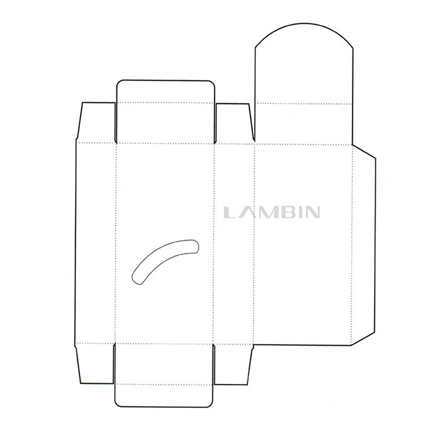 brick-shaped packaing box