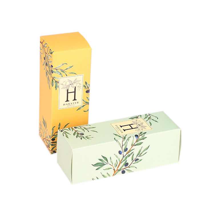 Custom Paper 350gsm Cardboard Printed Packaging Display Small Folding Gift Box