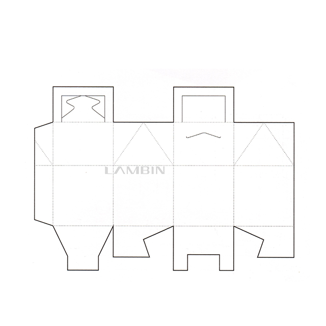 house-shaped paer box