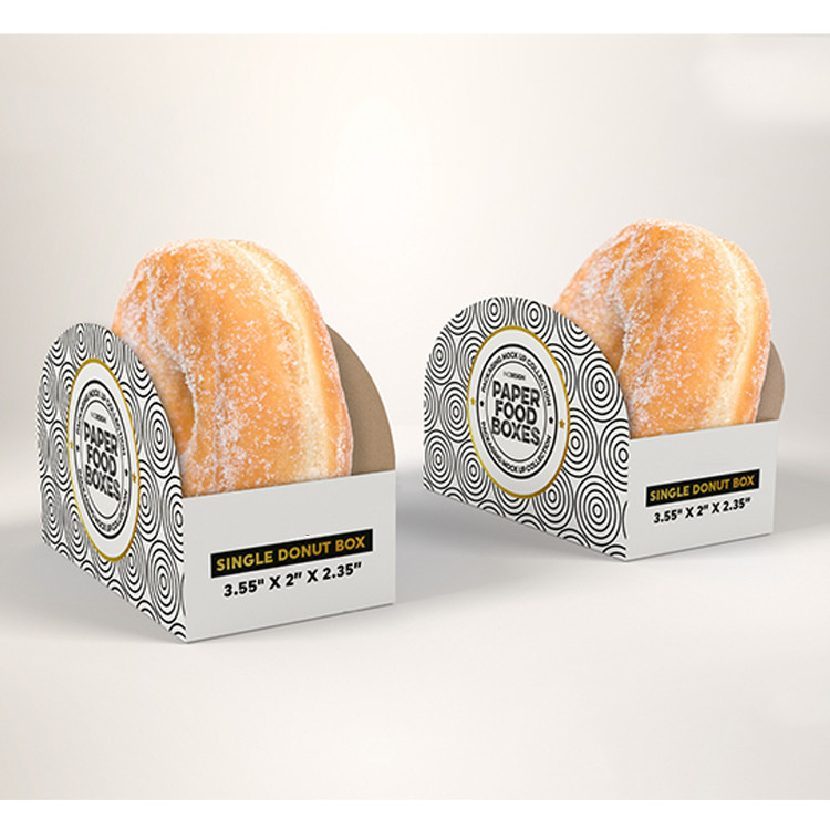 China New Design Factory Price Wholesale Custom Printing packaging donut box 