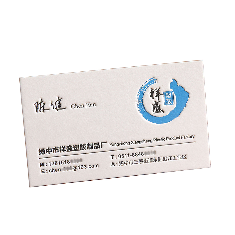 2021 Custom luxury cotton paper greeting business cards Printing Service