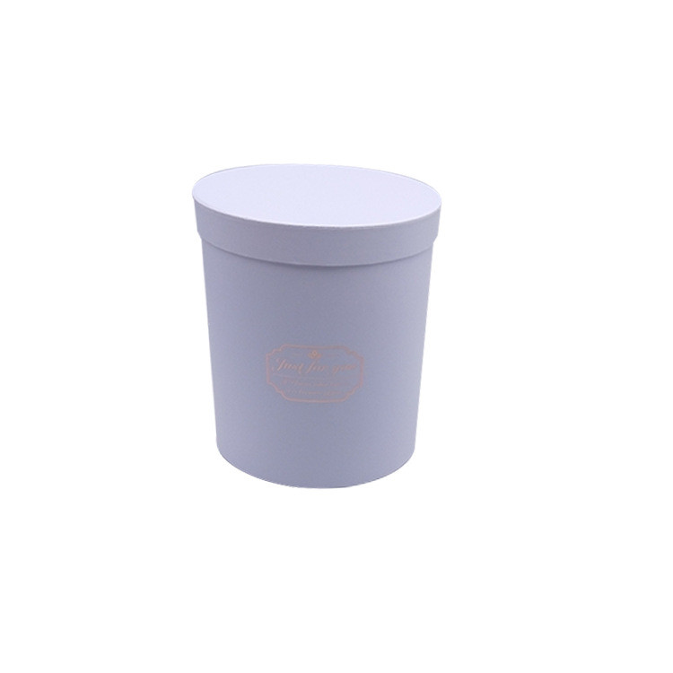 Hot sale wholesale paper round boxes for flowers