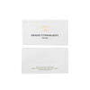 2021 Custom Soft Art White Paper 3D Effect debossed business cards