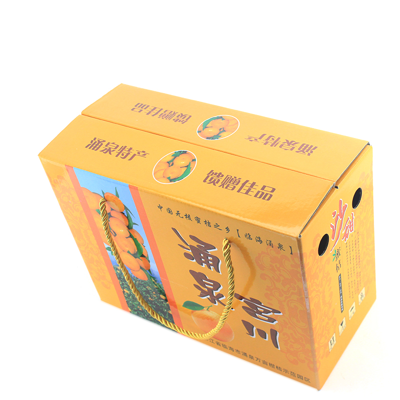High-integrity Enterprise Custom Corrugated Packaging Box For Fruit Gift