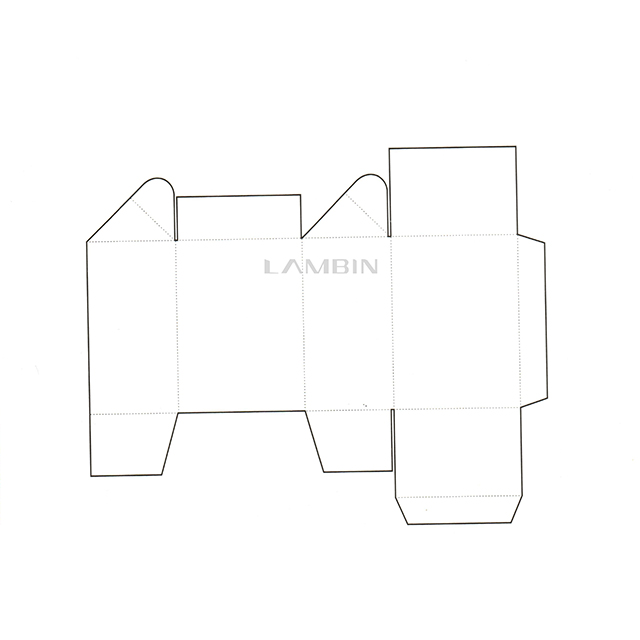 Self-lock Sticking Bottom Paper Box for Packing Small Daily Necessities