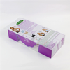OEM printing logo clear and square transparent plastic box for bra 