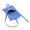 Factory wholesale clam shell velvet bag custom envelope gift jewelry bag ribbon microfiber drawstring bag