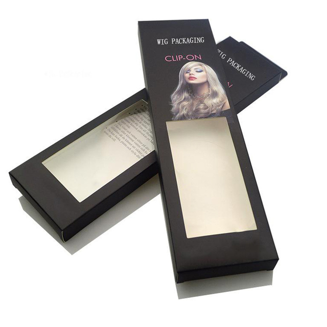 Handmade Custom Design Luxury Folding Wig Packinging Paper Box