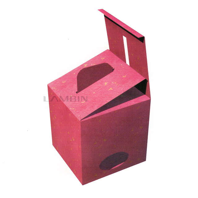 Adornments packaging box with holder