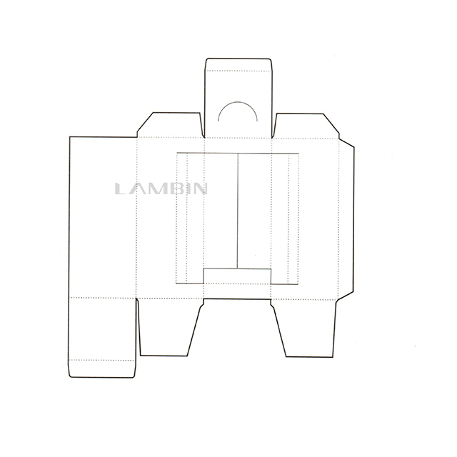 Paper Box with A Cushioning Function for Packing Fragile Daily Necessities