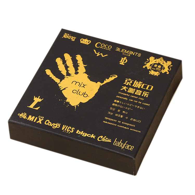 Customized Design Logo High Quality Gift Paper Craft Paper Packing Shopping Box For Gift