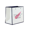 Wholesale Custom Logo Printed Recycled Christmas Gift Packing White Paper Bag