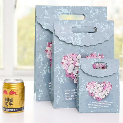 Eco Friendly Custom Printed Wedding Factories Pink Birthday Paper Bag