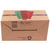 2021 Bulk Custom food package boxes kraft take out box with handle