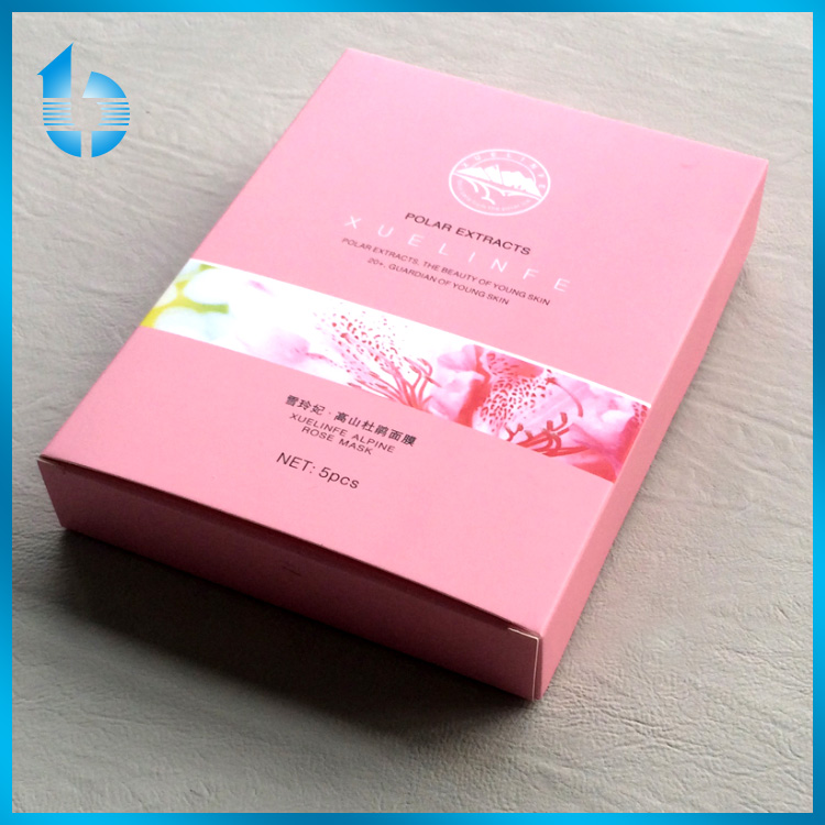 Customize Printed Eco-friendly Packaging Box For Cosmetics Facial Masks