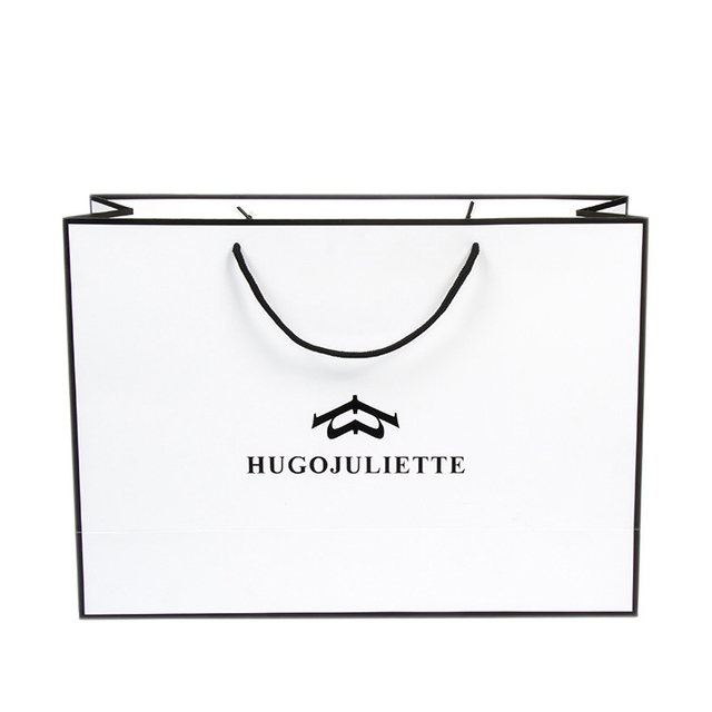 High-end printing thick creative paper bags,paper gift bags with rope handle