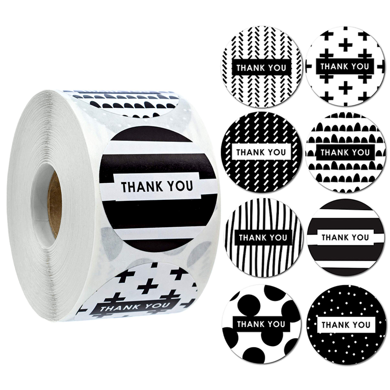 Custom Round Adhesive Waterproof Paper Sticker Printing