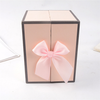 Wholesale pink customized square flower box set