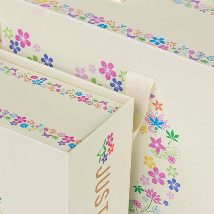 Top Quality plain paper boxes for clothing,custom boxes paper with handle
