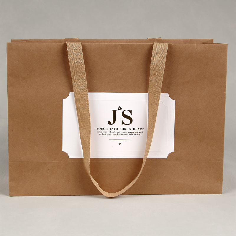 Customized Wholesale Printed Fine Shopping Handbags For Wool Garments 