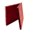 2020 New Red Precise Hardboard Flat Printing Personalised Packaging Sweets Box