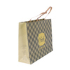 Customized Design High Quality Kraft Paper Shopping Bags With Handle For Gift