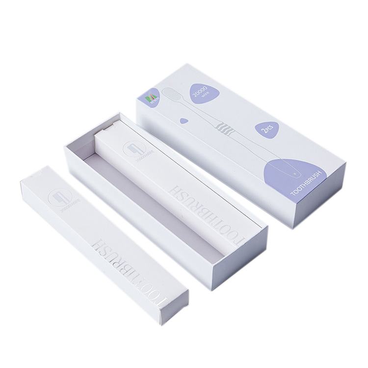 Factory High Quality Thin Package Paper Cheap Foldable Box for Toothbrush