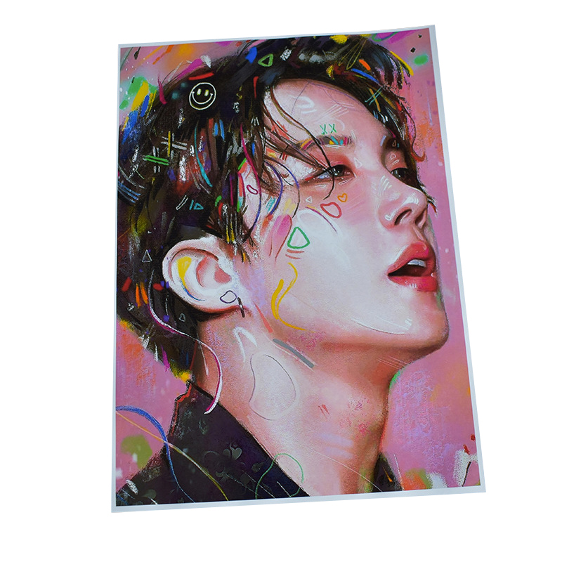 Low Price Waterproof Recycling Art Paper Printing Poster Playbill with Custom logo